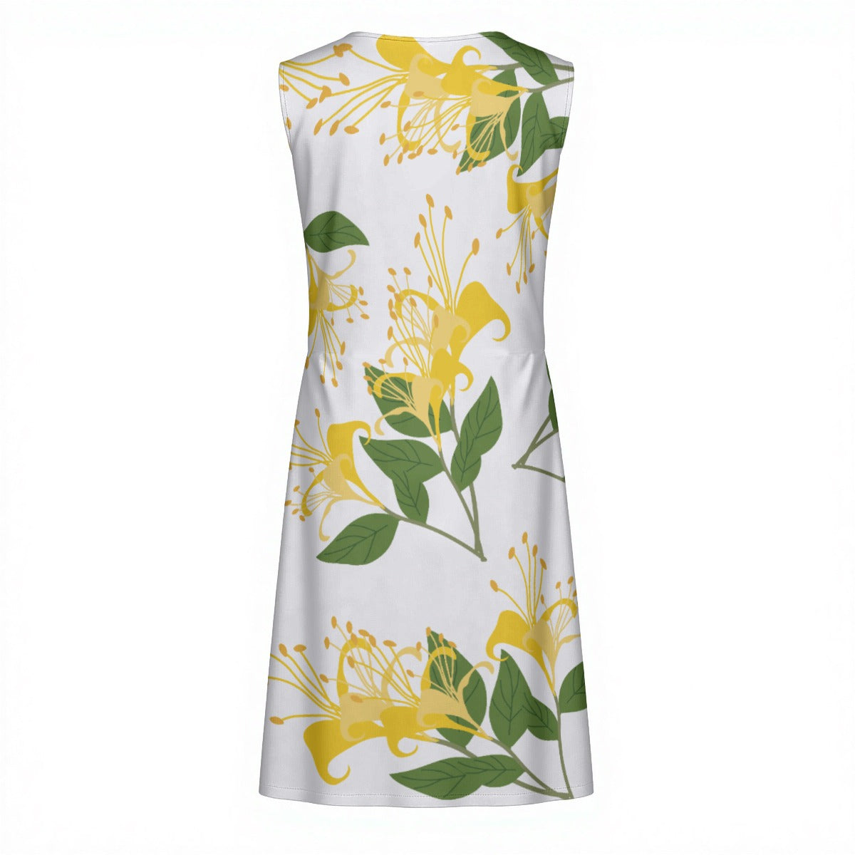 All-Over Print Women's Hoop Suspender Dress