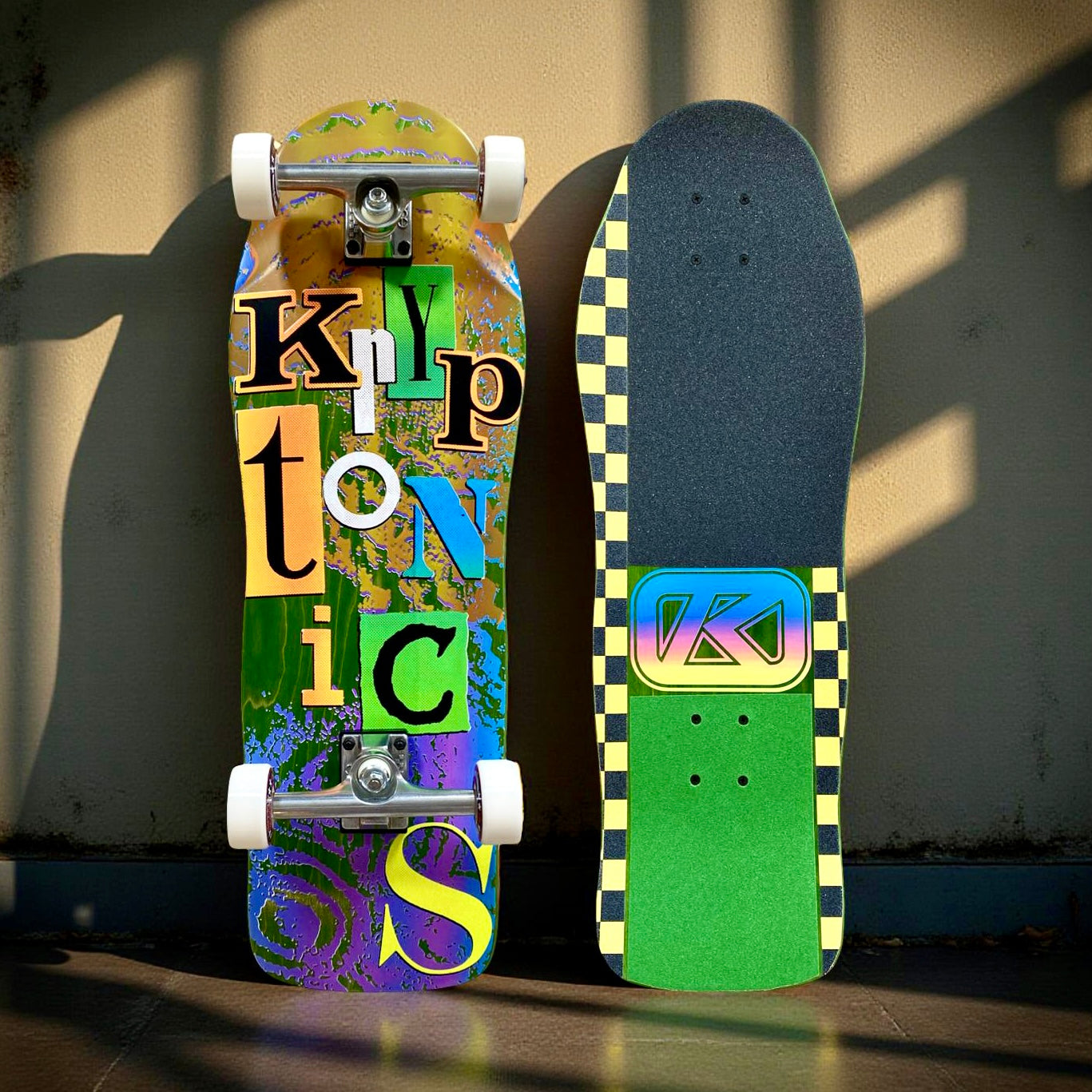 Kryptonics Ransom LIMITED EDITION 10.1"x30" HAND PAINTED Complete (1 of 3)