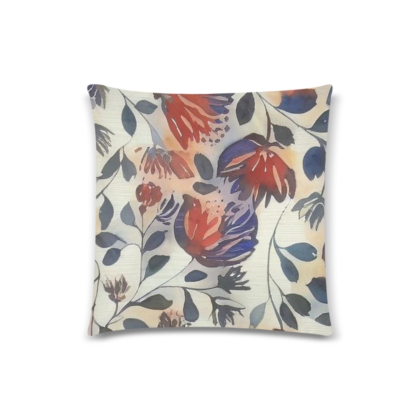 Throw Pillow Cover 18"x 18" (Two Sides)