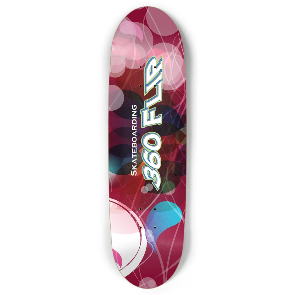 360 Flip football shape Retro Deck