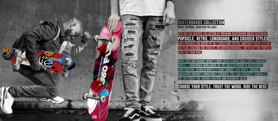 Skateboards for Kids: Unleashing Creativity on Four Wheels