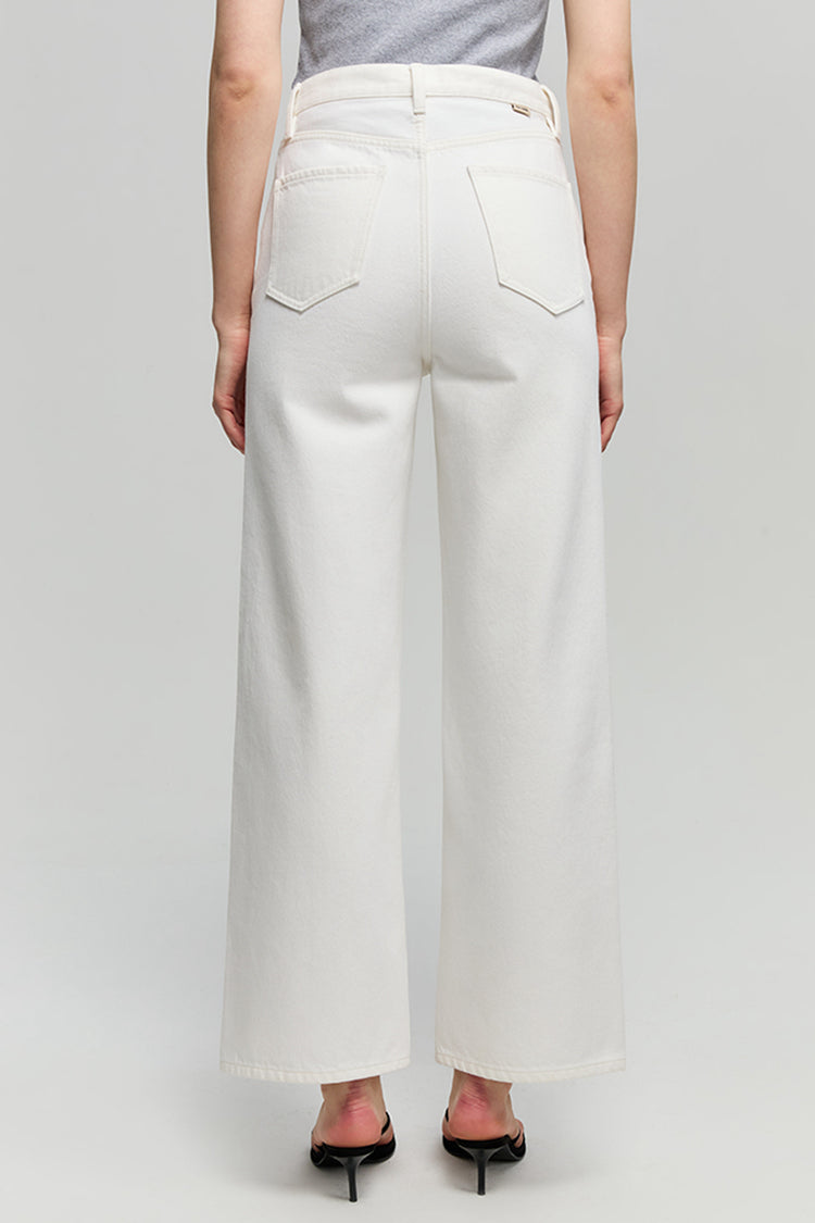 The Cityer Crop Wide Jeans HJ009