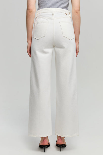 The Cityer Crop Wide Jeans HJ009