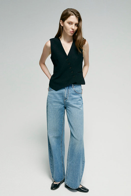 Slope Curve Jeans HJ039 It's Too Late