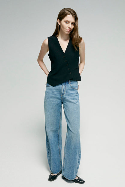 Slope Curve Jeans HJ039 It's Too Late