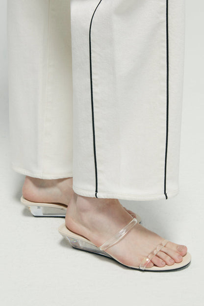 Crush Curve Ankle Jeans HJ052