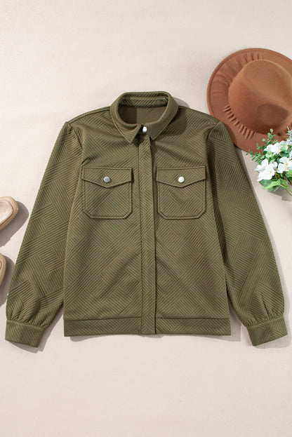 Remi Zip Up Flap Shirt