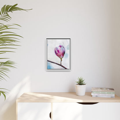 Framed Floral Canvas Art Print, Home Decor, Wall Art, Modern Decor, Gift for Her, Mother's Day, Botanical Print, Flower Gallery