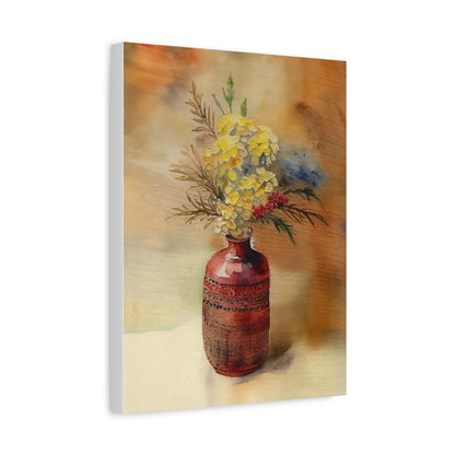 Floral Wall Art Print, Elegant Home Decor, Canvas Picture for Living Room, Birthday Gift, Housewarming, Art Lover's Delight