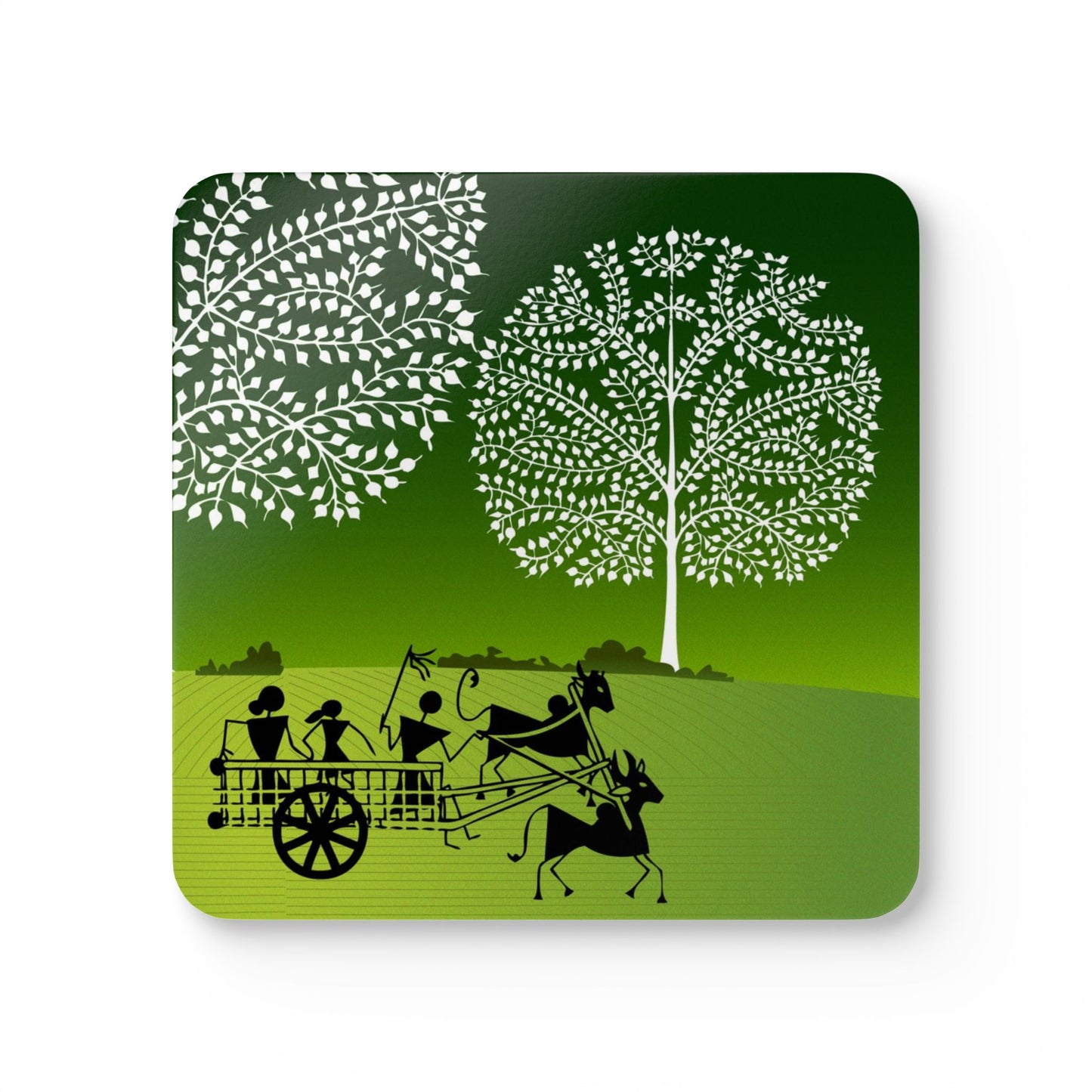 Corkwood Coaster Set