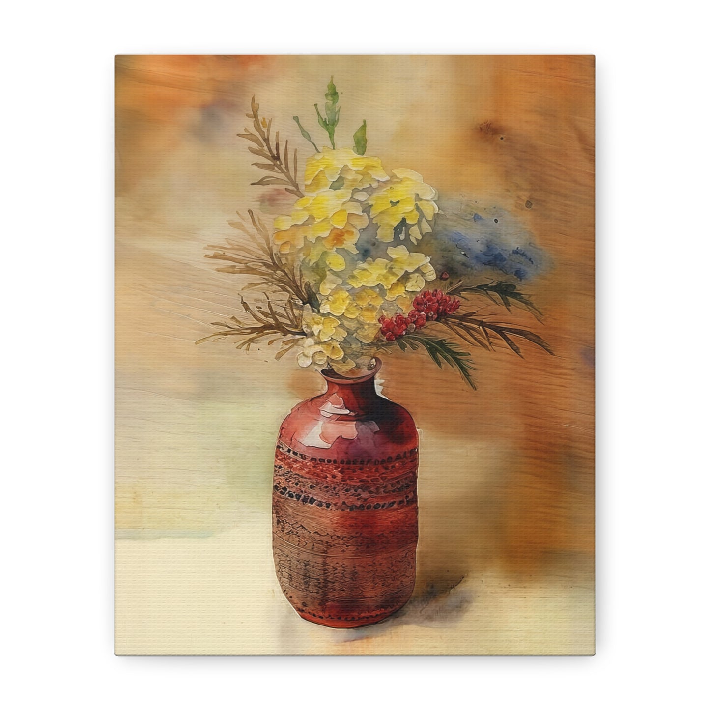 Floral Wall Art Print, Elegant Home Decor, Canvas Picture for Living Room, Birthday Gift, Housewarming, Art Lover's Delight