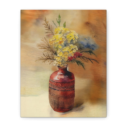 Floral Wall Art Print, Elegant Home Decor, Canvas Picture for Living Room, Birthday Gift, Housewarming, Art Lover's Delight