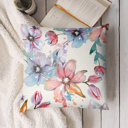 Plush pillow case (double-sided design)