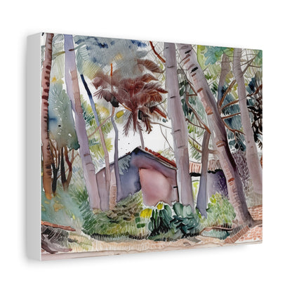 Nature-Inspired Wall Art, Canvas Print, Home Decor, Gift for Nature Lovers, Botanical Artwork, Rustic Aesthetic