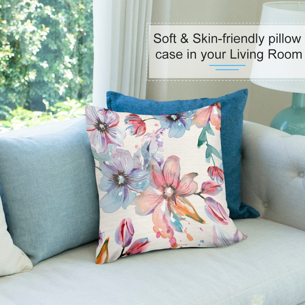 Plush pillow case (double-sided design)