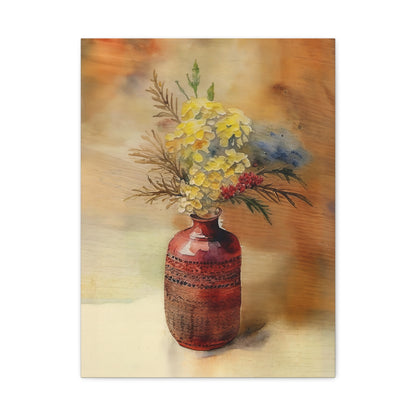 Floral Wall Art Print, Elegant Home Decor, Canvas Picture for Living Room, Birthday Gift, Housewarming, Art Lover's Delight