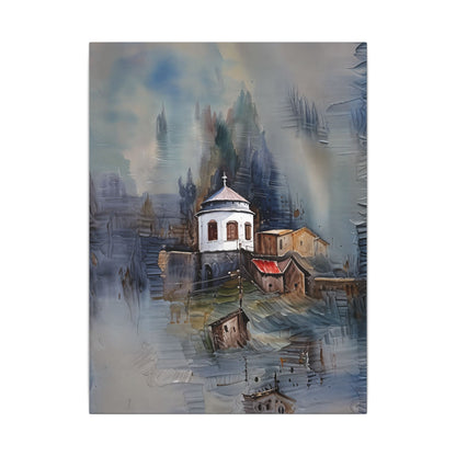 Serene Landscape Canvas Print, Wall Art, Home Decor, Gift for Art Lovers, Living Room Decoration, Teacher Appreciation