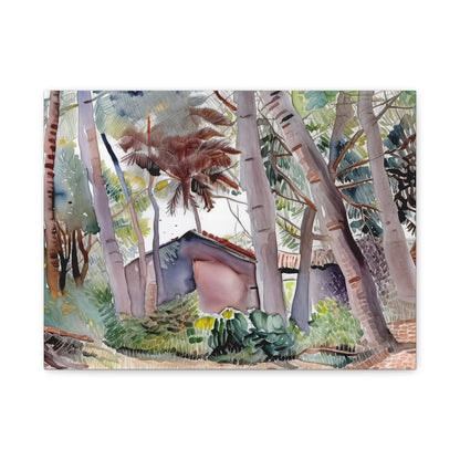 Nature-Inspired Wall Art, Canvas Print, Home Decor, Gift for Nature Lovers, Botanical Artwork, Rustic Aesthetic