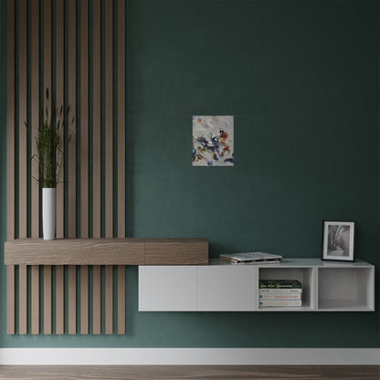 Floral Satin Poster Prints, Elegant Wall Decor, Art for Home, Gallery Style Artwork, Unique Gift for Art Lovers