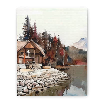 Nature-Inspired Canvas Art for Home Decor, Ideal for Cabin Vibes, Rustic Aesthetic, Housewarming Gift, Nature Lovers
