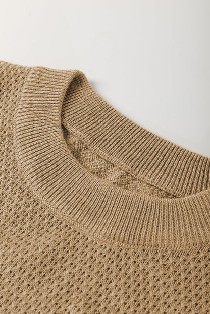 Nina Knit Casual Fitted Sweater