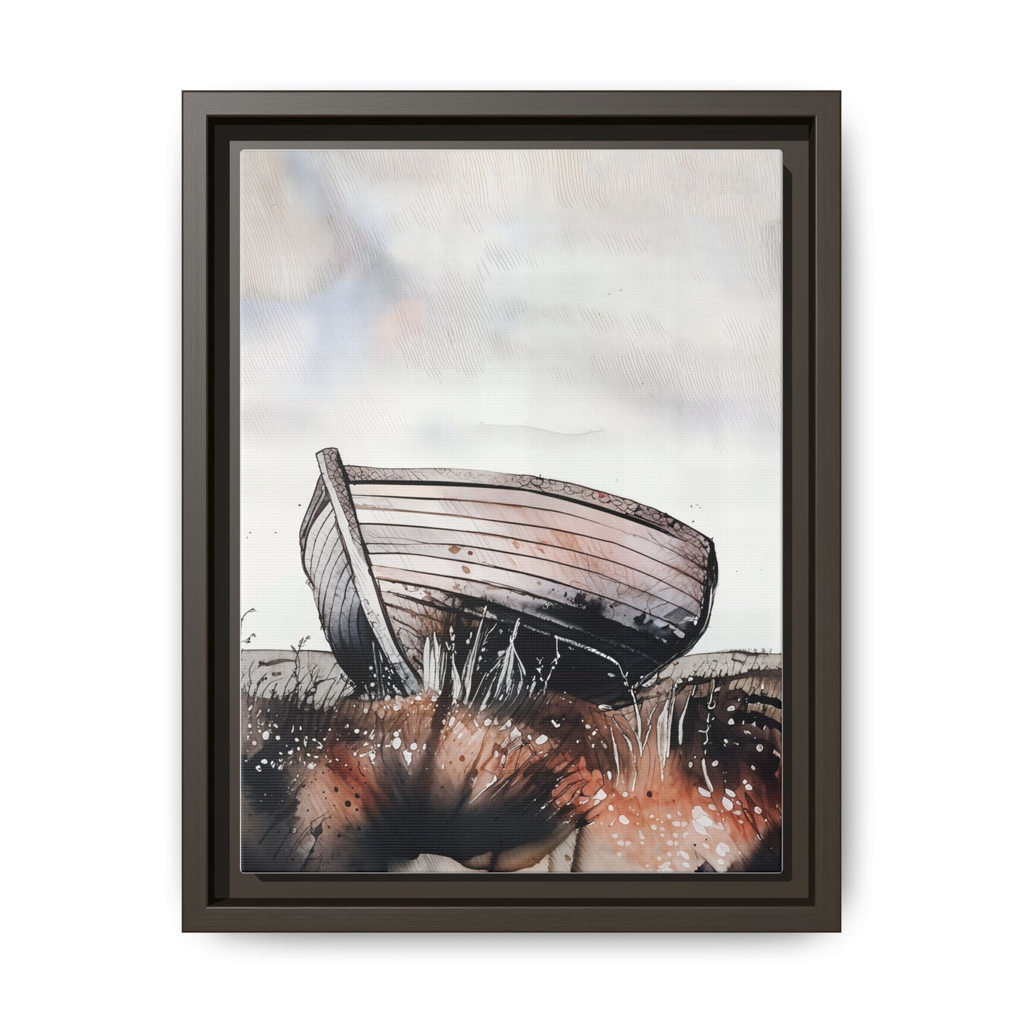 Artistic Boat Framed Canvas Print, Nautical Home Decor, Coastal Wall Art, Unique Gift for Boat Lovers, Living Room Artwork, Beach [...]