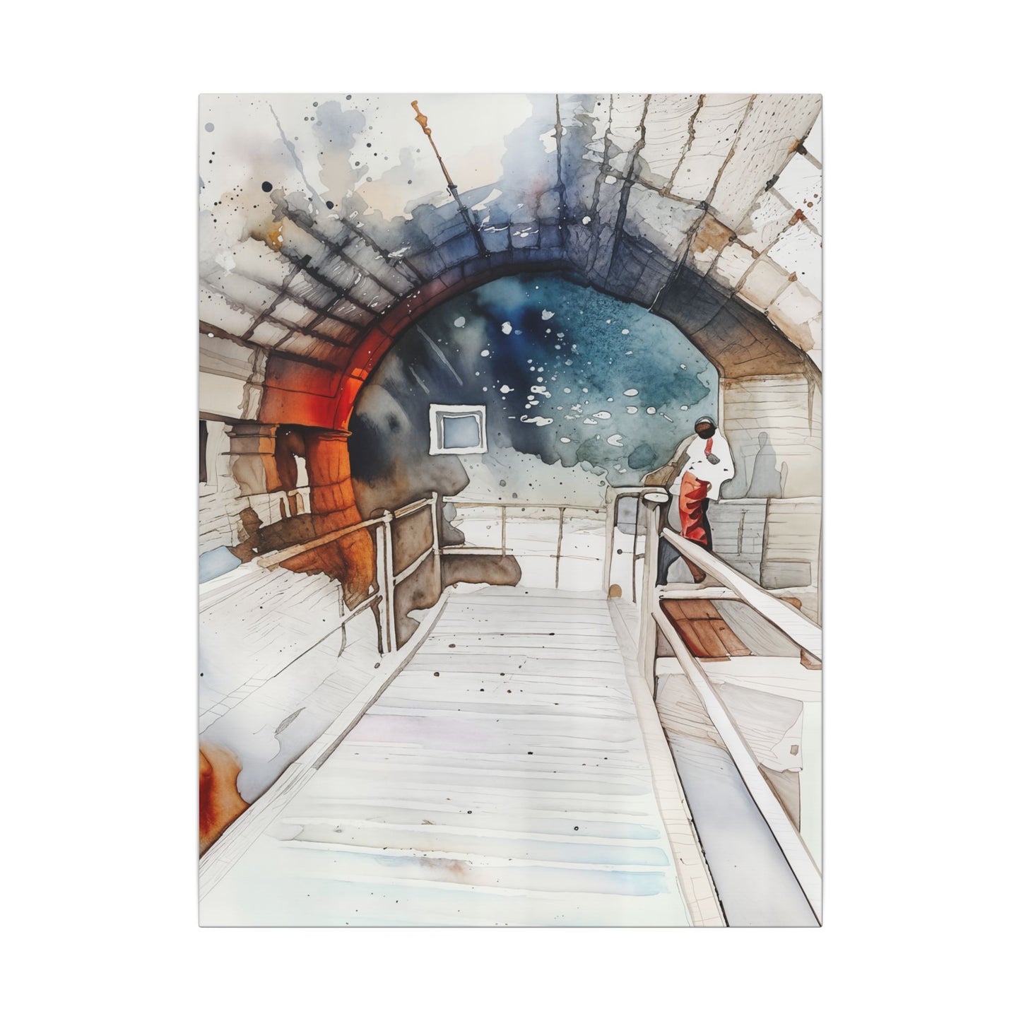 Artistic Canvas Print, Wall Decor, Home Decoration, Artwork, Gift for Art Lovers, Living Room Decoration, Modern Wall Art