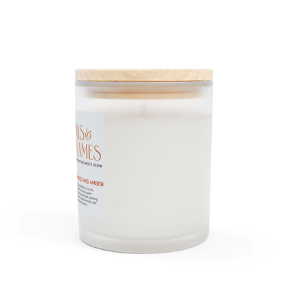 Oakmoss & Amber Candle – Natural, Cozy, Eco-Friendly Gift