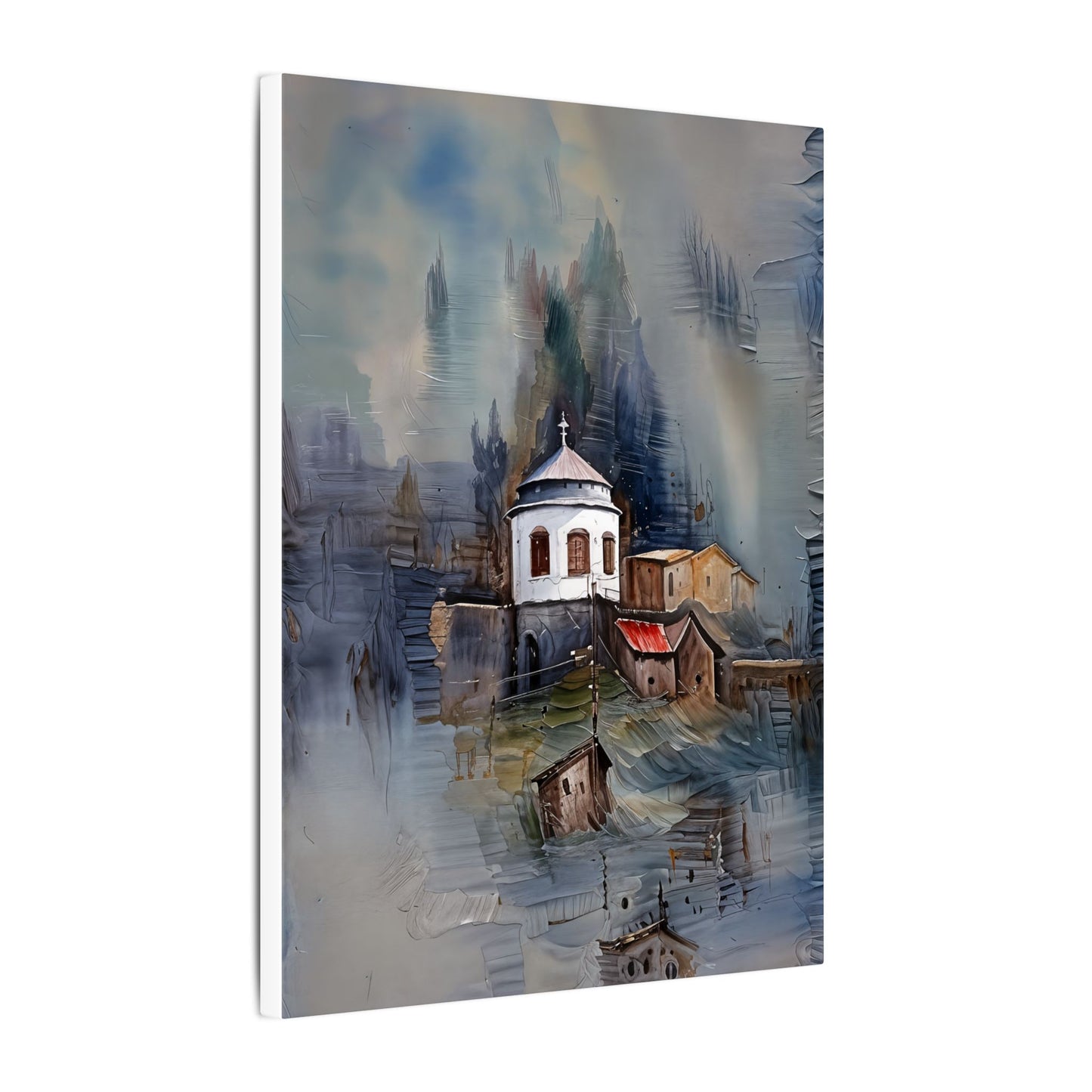 Serene Landscape Canvas Print, Wall Art, Home Decor, Gift for Art Lovers, Living Room Decoration, Teacher Appreciation