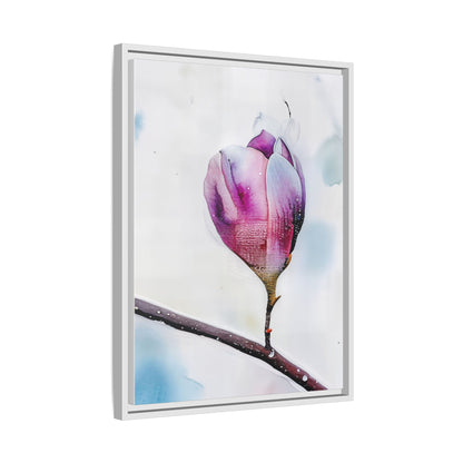 Framed Floral Canvas Art Print, Home Decor, Wall Art, Modern Decor, Gift for Her, Mother's Day, Botanical Print, Flower Gallery