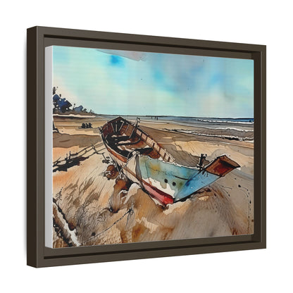 Framed Art Print, Beach Decor, Nautical Wall Art, Ocean Landscape, Coastal Home Decor, Gift for Ocean Lovers