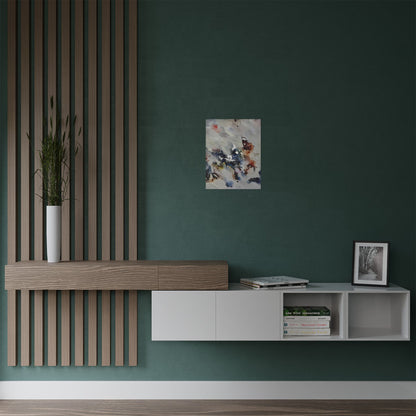 Floral Satin Poster Prints, Elegant Wall Decor, Art for Home, Gallery Style Artwork, Unique Gift for Art Lovers