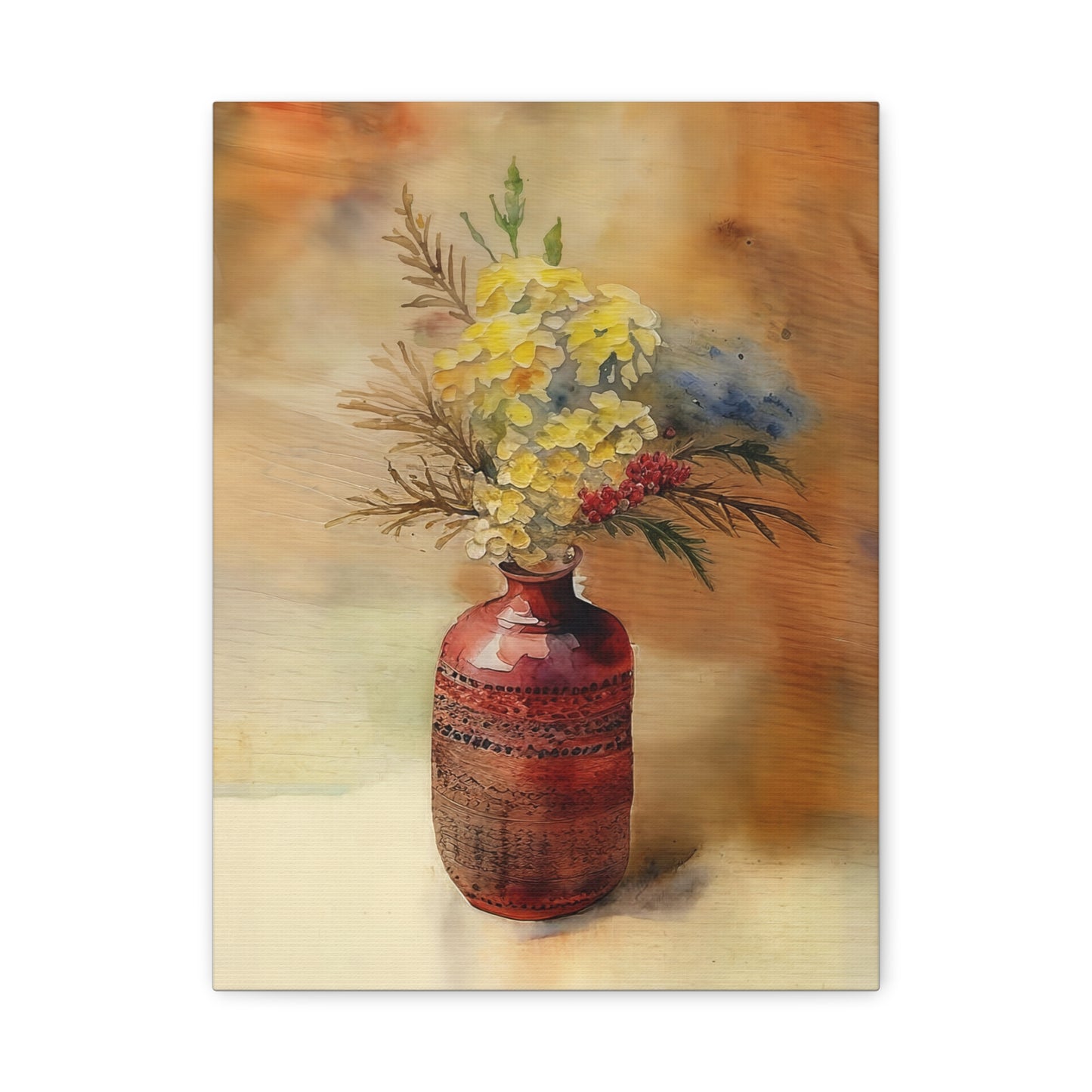 Floral Wall Art Print, Elegant Home Decor, Canvas Picture for Living Room, Birthday Gift, Housewarming, Art Lover's Delight