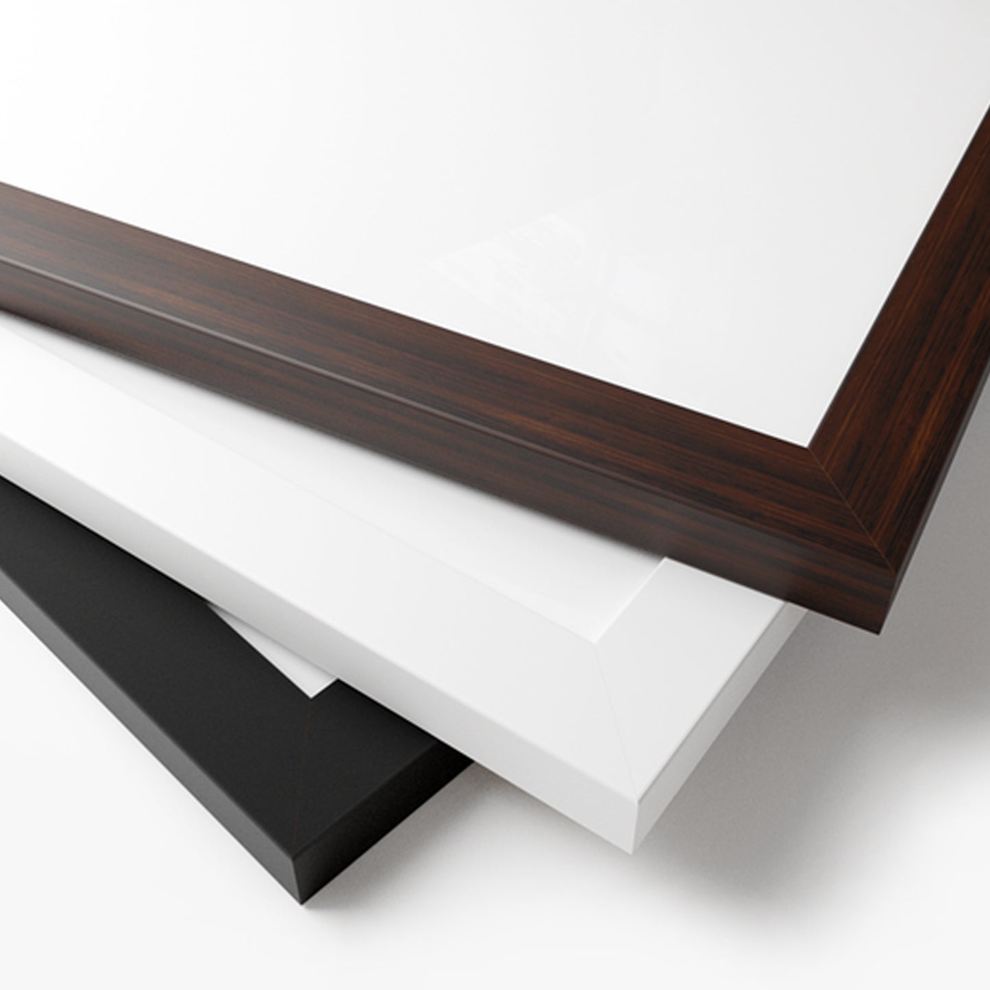 Serene Horizons – Framed Vertical Landscape Art Print