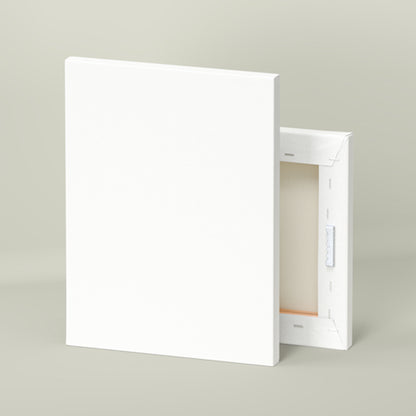 Tranquil Lake Landscape Canvas Art – Serene Nature Wall Decor, Rustic Cabin Aesthetic