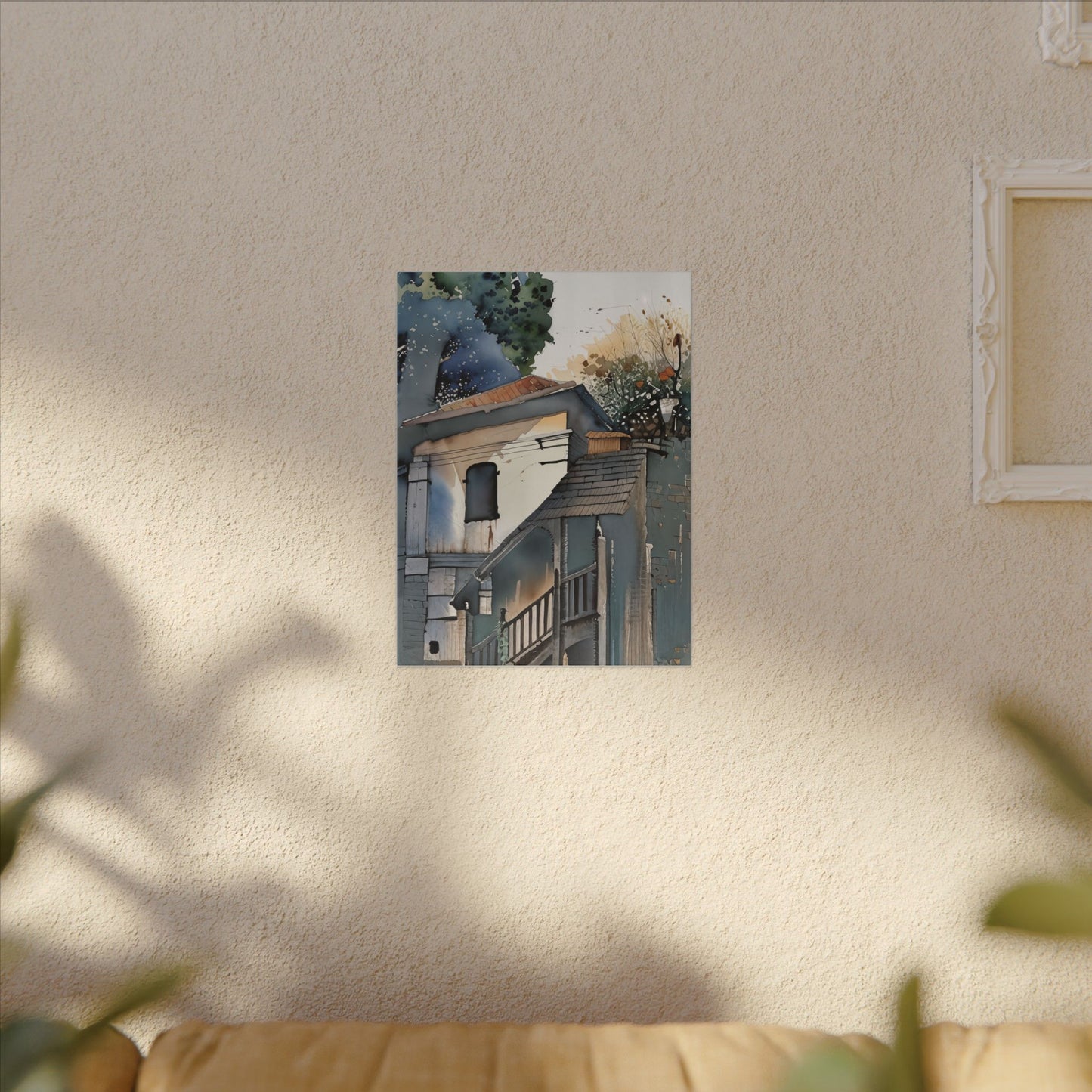 Artistic Matte Canvas Print, Home Decor Wall Art, Gift for Art Lovers, Modern Wall Art, Botanical Illustration, Multi-Size Available