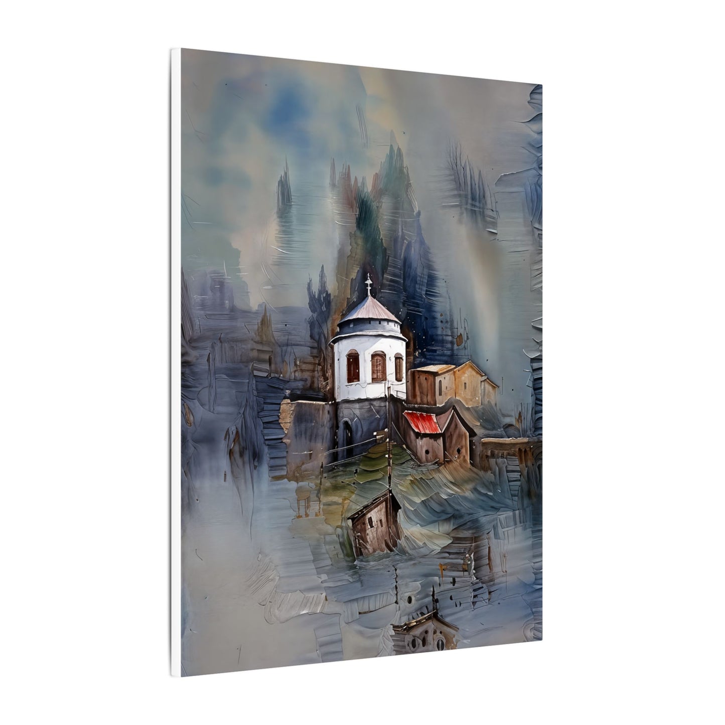 Serene Landscape Canvas Print, Wall Art, Home Decor, Gift for Art Lovers, Living Room Decoration, Teacher Appreciation