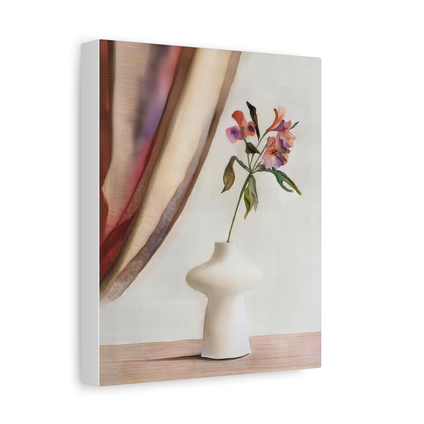 Artistic Wall Canvas Print, Home Decor, Floral Artwork, Modern Wall Art, Living Room, Gallery Wall, Gift Idea, Minimalist Decor