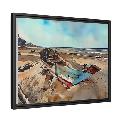 Framed Art Print, Beach Decor, Nautical Wall Art, Ocean Landscape, Coastal Home Decor, Gift for Ocean Lovers