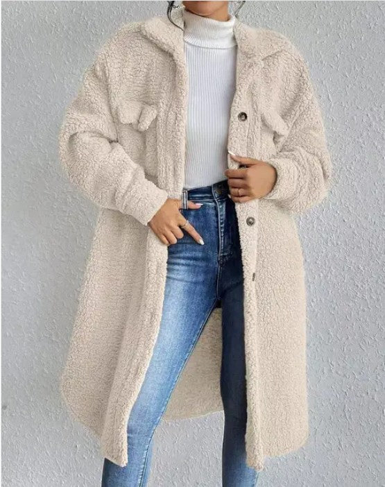 Women's Fleece Jacket Cream