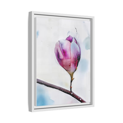 Framed Floral Canvas Art Print, Home Decor, Wall Art, Modern Decor, Gift for Her, Mother's Day, Botanical Print, Flower Gallery