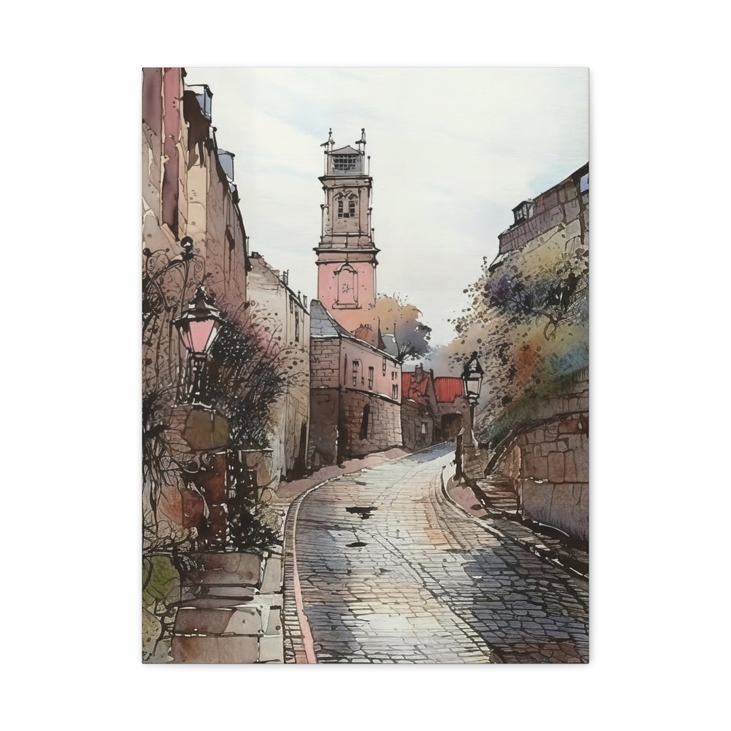 Artistic Wall Canvas Print, Home Decor, Gift Idea, Landscape Art, Unique Artwork