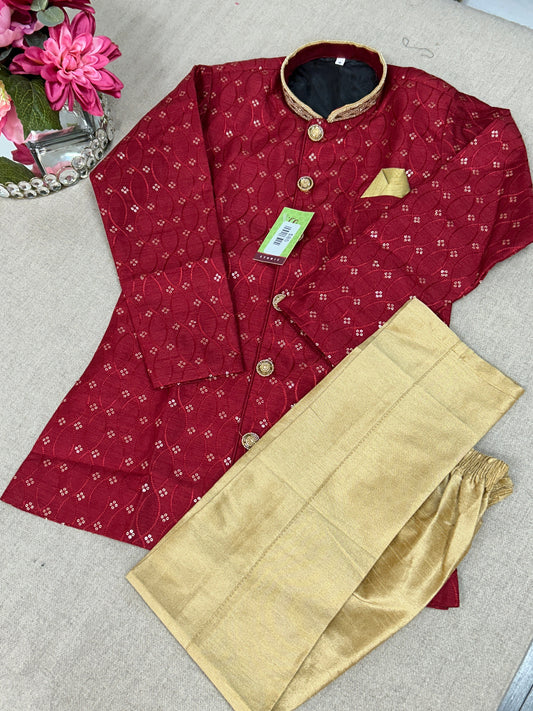 Kids : Boys Sherwani set