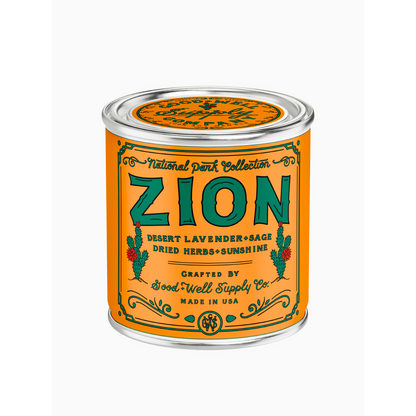Zion National Park Candle