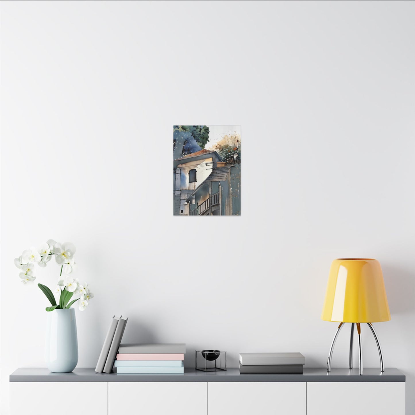 Artistic Matte Canvas Print, Home Decor Wall Art, Gift for Art Lovers, Modern Wall Art, Botanical Illustration, Multi-Size Available