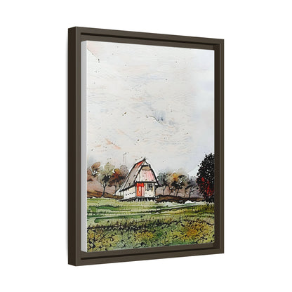 Framed Art Print, Colorful Farmhouse Wall Decor, Rustic Home Aesthetic, Housewarming Gift, Botanical Art, Nature Lover's Gift