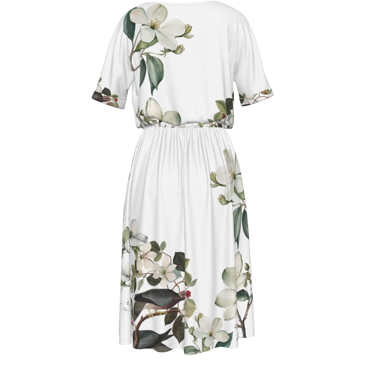 All-Over Print Women's Elastic Waist Dress