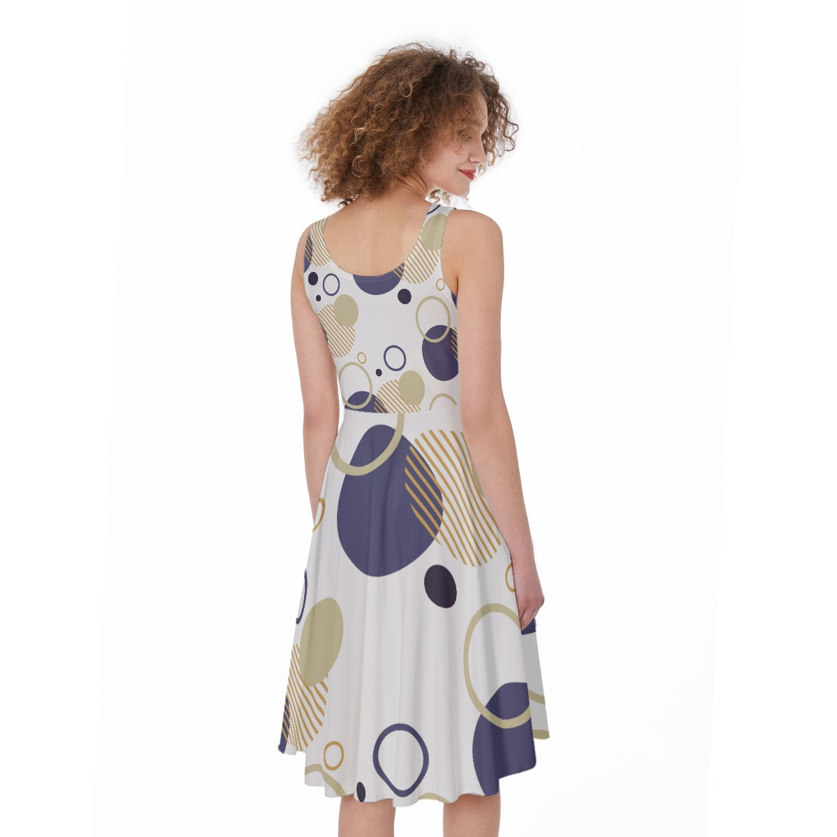 All-Over Print Women's Sleeveless Dress