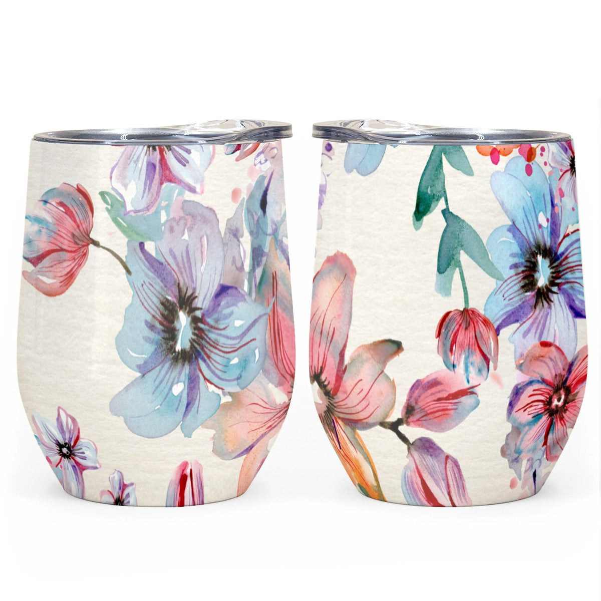 All-Over Print Egg Cup Wine Tumbler - 12OZ