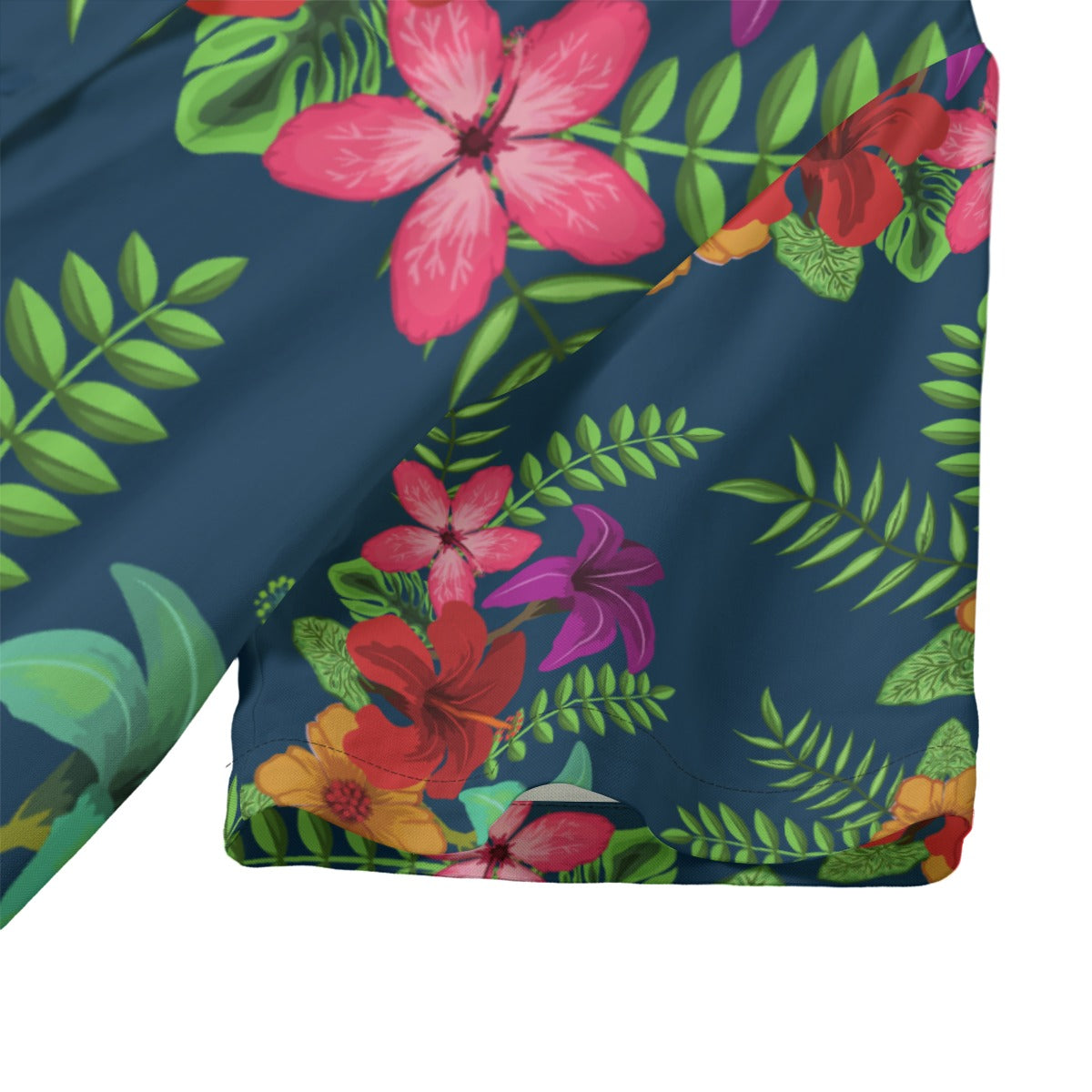 All-Over Print Women's Vibrant Tropical Hawaiian Shirt | Rayon